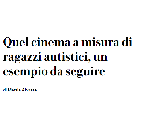 cinema autism friendly