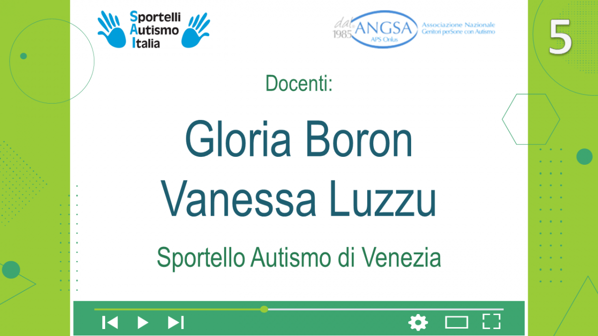 Convegno Nazionale Sportelli Autismo Italia - 4a Giornata - 27/10/23 Interventi dei docenti Gloria Boron e Vanessa Luzzu (Sportello Autismo di Venezia) dal titolo "Buona prassi: Orientati all’adultità. Percorsi inclusivi nella scuola secondaria di secondo grado".