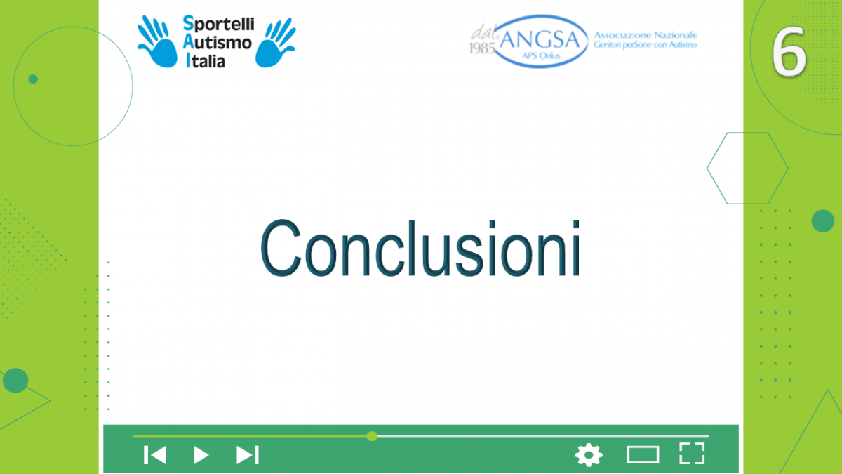 Convegno Nazionale Sportelli Autismo Italia - 1a Giornata - 19/10/23 Conclusioni a cura della Dr.ssa Claudia Munaro (Sportelli Autismo Italia)