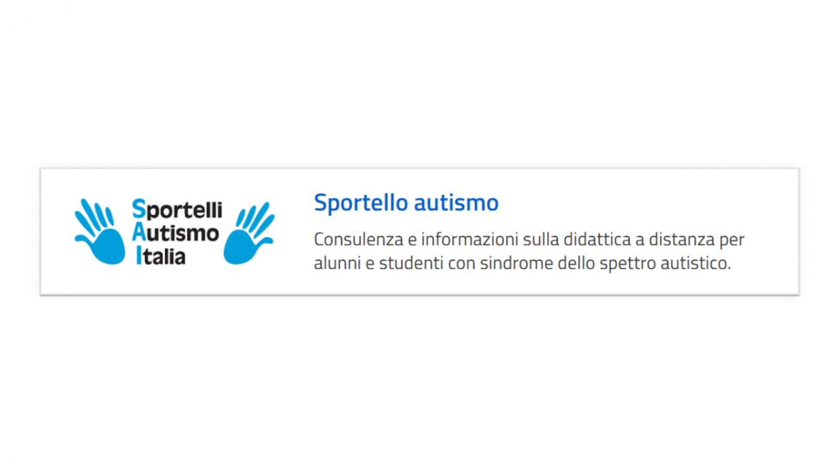 Consulenza e informazioni sulla didattica a distanza per alunni e studenti con sindrome dello spettro autistico.  Il servizio di supporto e consulenza alle scuole è attualmente assicurato da esperti individuati con D.D. n. 5 del 24 marzo 2020 con il quale è stato istituito un gruppo di lavoro a supporto della Task force per l’emergenza Coronavirus.